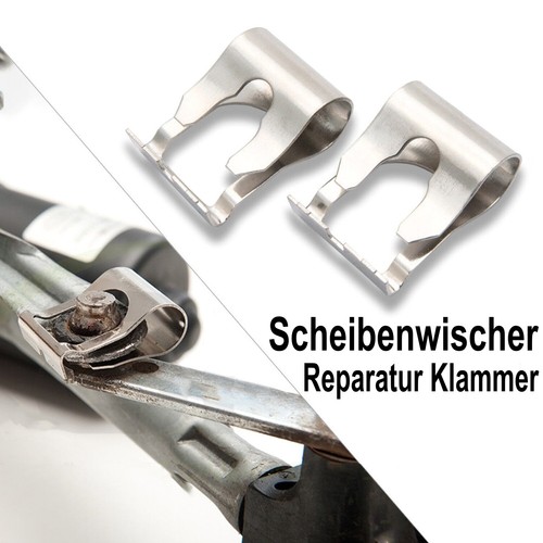 2x Scheibenwischer Gestänge Reparatur Satz Klammer Clip passend für  BMW Mini  - Bild 1 von 9