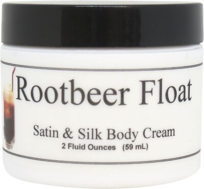Rootbeer Float Satin and Silk Cream, Body Cream, Body Lotion