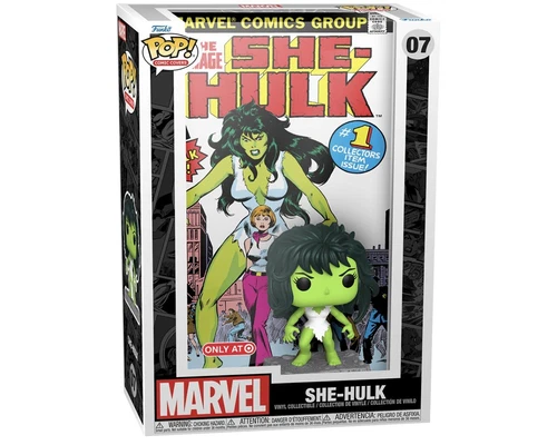 Funko Pop! Marvel Comic Covers: The Savage SHE-HULK #07 Target Exclusive IN HAND