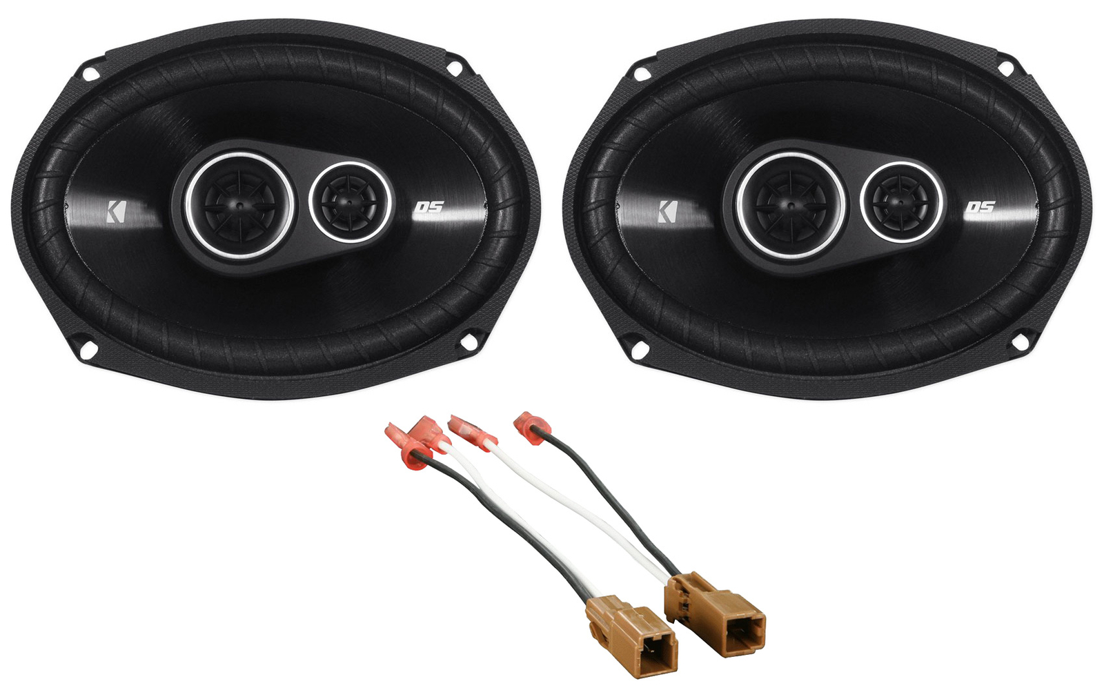 Комплект для замены динамиков на задней панели Kicker 6x9 для Nissan Xterra 2000-2004 годов выпуска