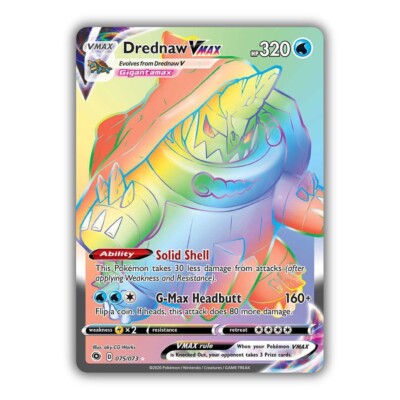 Drednaw VMAX 75/73 Champions Path for sale | eBay