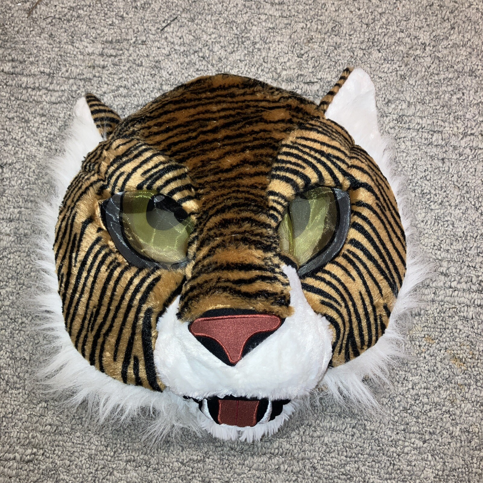 Dan Dee Tiger Head Mascot Mask Adult Costume Cosplay