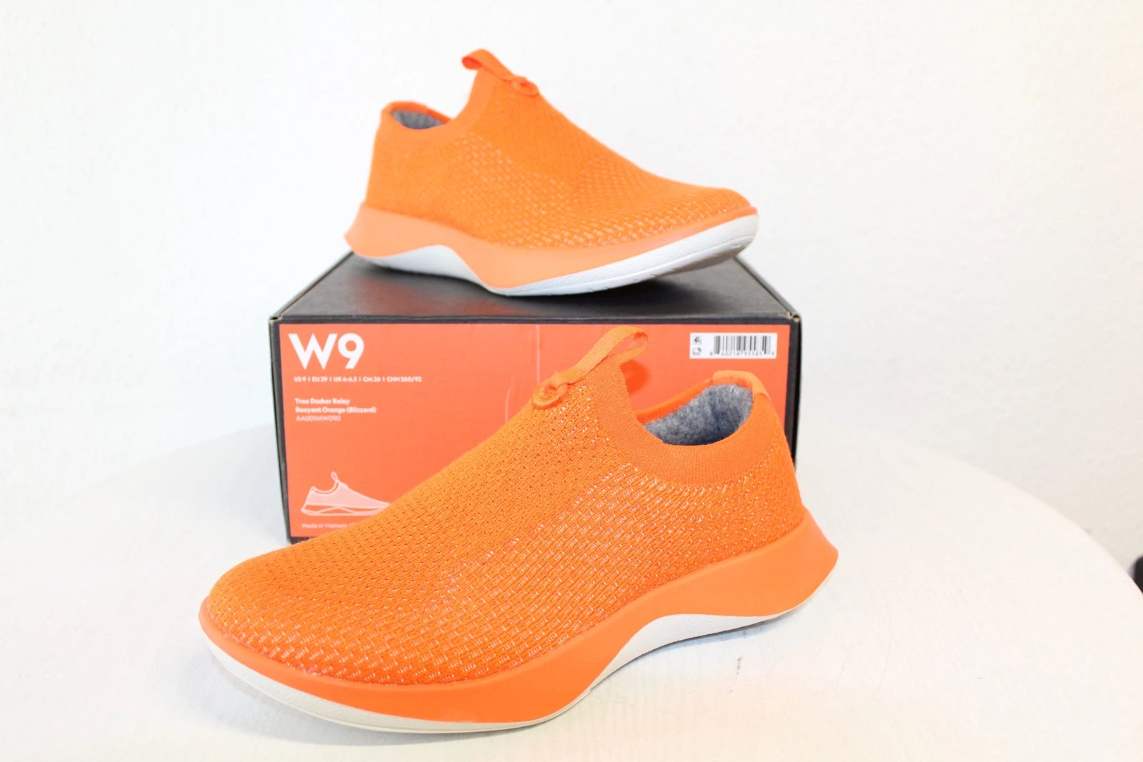 VANS Scarpe da corsa donna Allbirds Tree Dasher Relay arancione taglia 39 nuove fattura IVA