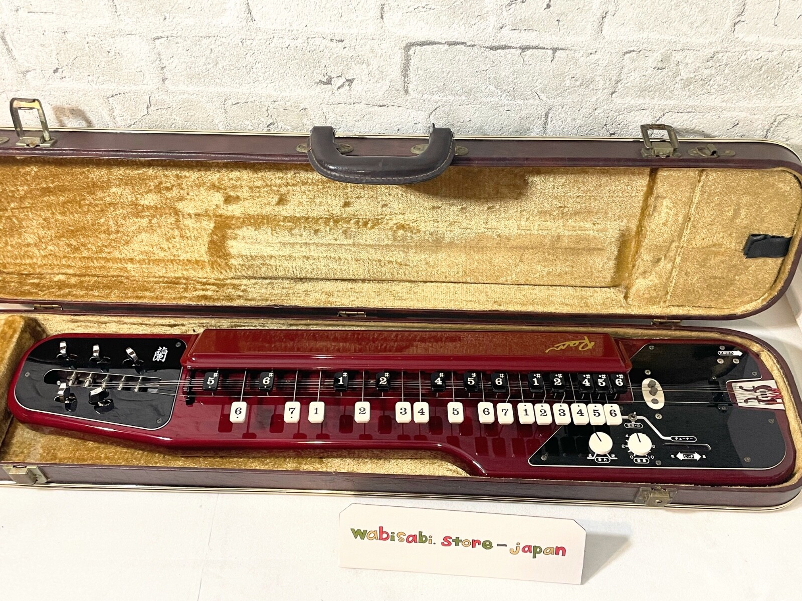 Peacock harp Electric nagoya Suzuki Taishogoto Taishokoto Ran soprano used Japan