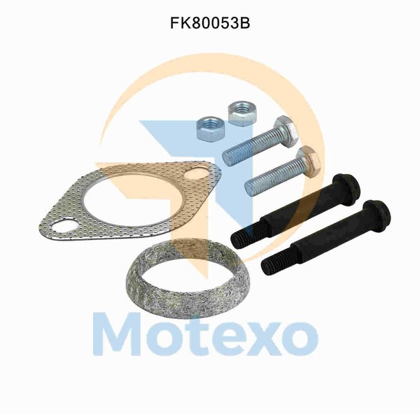 FK80053B Katalysator Einbau-Set BM Catalysts FüR Volvo V40 1.9 3/1996 - 4/2000-image