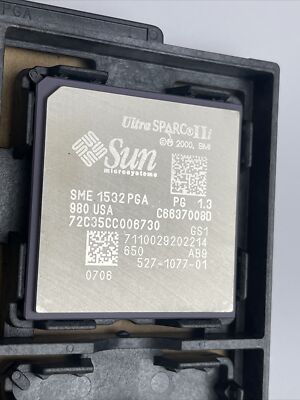 Sun Microsystems, SME1532PGA-650, UltraSPARC IIi Processor 650 MHz