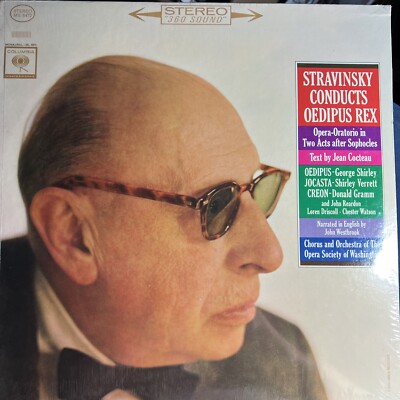Stravinsky - Oedipus Rex 1963 SEALED Columbia MS 6472 Vinyl LP Classical OPERA