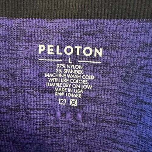 Offizielle Peloton Damen lila sportliche Radshorts Größe Large Radfahren - Bild 3 von 3