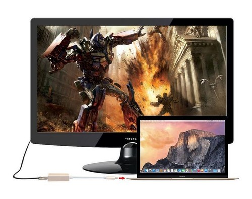 USB 3.1 Type C Video to VGA TV Monitor Projector Adapter for MacBook ChromeBook - 第 8/22 張圖片