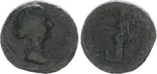 Antike / R&ouml;mische Kaiserzeit/ Faustina II Provinzialpr&auml;gung AE 21 Faustina 68162