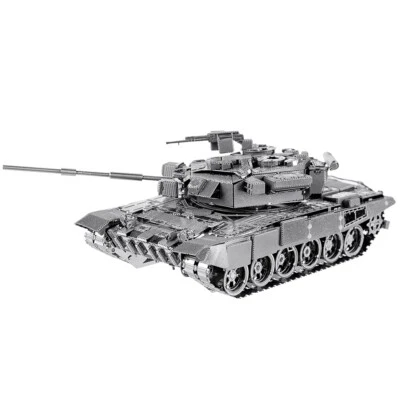 Piececool 3D T-90A Tank Metallpuzzle Modellbausatz Erwachsene Neujahrsgeschenk