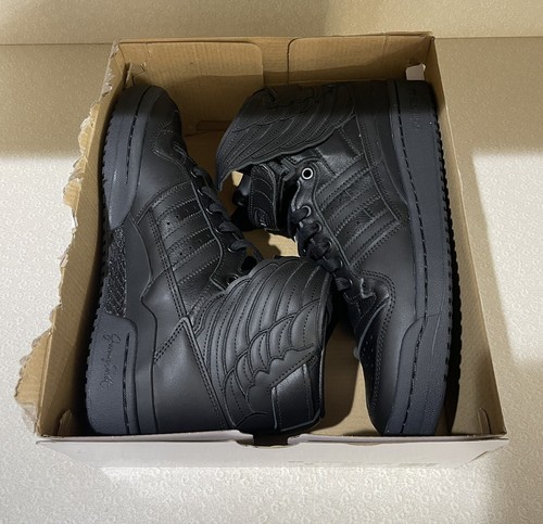 Zapatillas Jeremy Scott Adidas Originals JS Wings 4.0 NEGRAS para hombre GX4419 talla 9 - Imagen 13 de 16