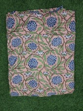 25 Yard Hand Block Print Handmade Cotton Indian Natural Sanganeri Printed Fabric
