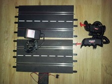 ZS51# Carrera 132 /124 Ausbau Bahn Gerade Schienen Handregler Controller Trafo