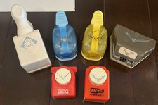 Lot Of 6 Corner Paper Punches Scrapbooking Art Papercraft EK Success Stampin Up