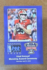 2026 Manning Award Program Indiana Hoosiers Fernando Mendoza Number 1 Pick