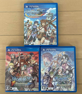 the Legend of Heroes Sora no Kiseki Evolution Trails in the Sky FC SC 3rd PSVita