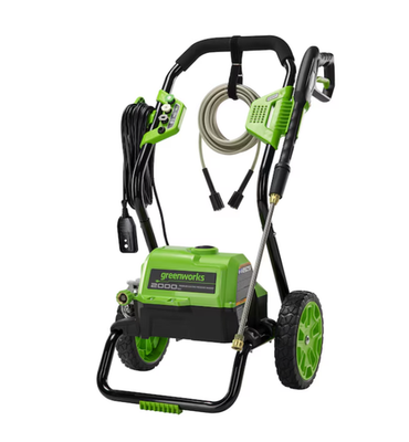#ad Greenworks 1800 PSI 1.2 GPM Cold Water Electric Pressure washer with 2 Spray Tip $188.96