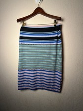 Marni x Uniqlo Striped Knit Midi Skirt Size XL