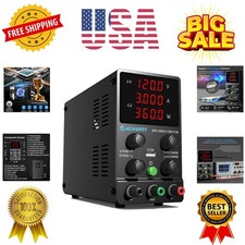 DC Power Supply Variable, 0-120V 0-3A Adjustable Switching DC Regulated Bench...