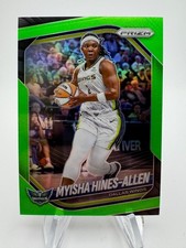2025 WNBA Prizm MYISHA HINES-ALLEN Lime Green Prizm /225 #96