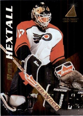 1995-96 Pinnacle Zenith #97 Ron Hextall Philadelphia Flyers | eBay