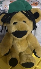 Vintage 1990 Steven Smith Grateful Dead Jointed Rasta Bear Stuffed Animal Plush