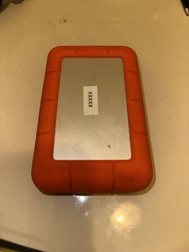 LaCie 4TB, Rugged, USB 3.0, External, Portable Hard Drive LRD0TU5 no cable