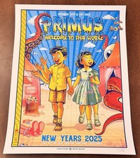 Zoltron Primus Poster NYE 2025 Fox Theater Oakland CA S/# 150 Signed Art Print