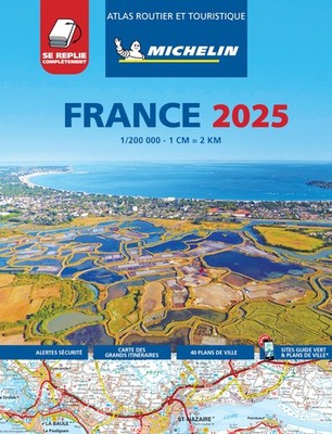 France 2025 - Tourist & Motoring Atlas Multi-flex,Michelin