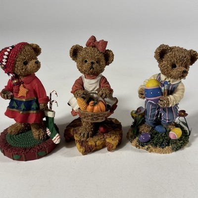 Kuddles Korner Bears Easter, Thanksgiving, Christmas
