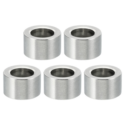 5 Pcs M10 Stainless Steel Spacers Metal Spacer 10.2mm ID x 16mm OD x 10mm L