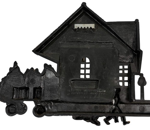 Vintage Coppercraft Train Station Wall Hanging: 1976 Dart Industries - Picture 6 of 8