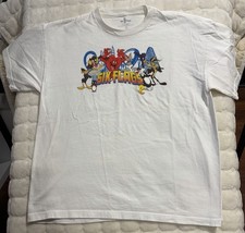 Vintage Looney Tunes Six Flags Great Adventure Shirt White XL 19/20