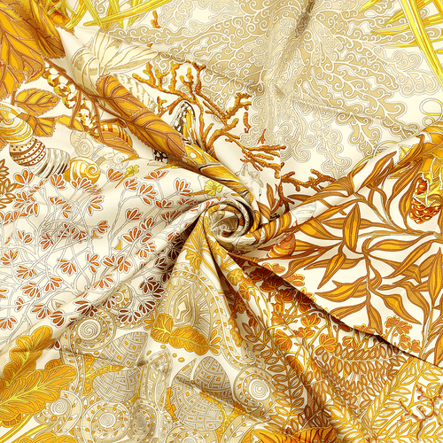 Hermes Scarf MYTHES ET METAMORPHOSES 90cm Silk Carre Foulard ANNIE FAIVRE - Picture 1 of 8