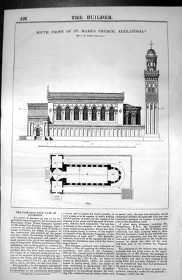 Alte Südfront Markuskirche Alexandra Wild Architektur 1846 Bu viktorianisch