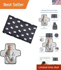 Wipeable Compact Diaper Changing Pad - Perfect for On-the-Go Parents