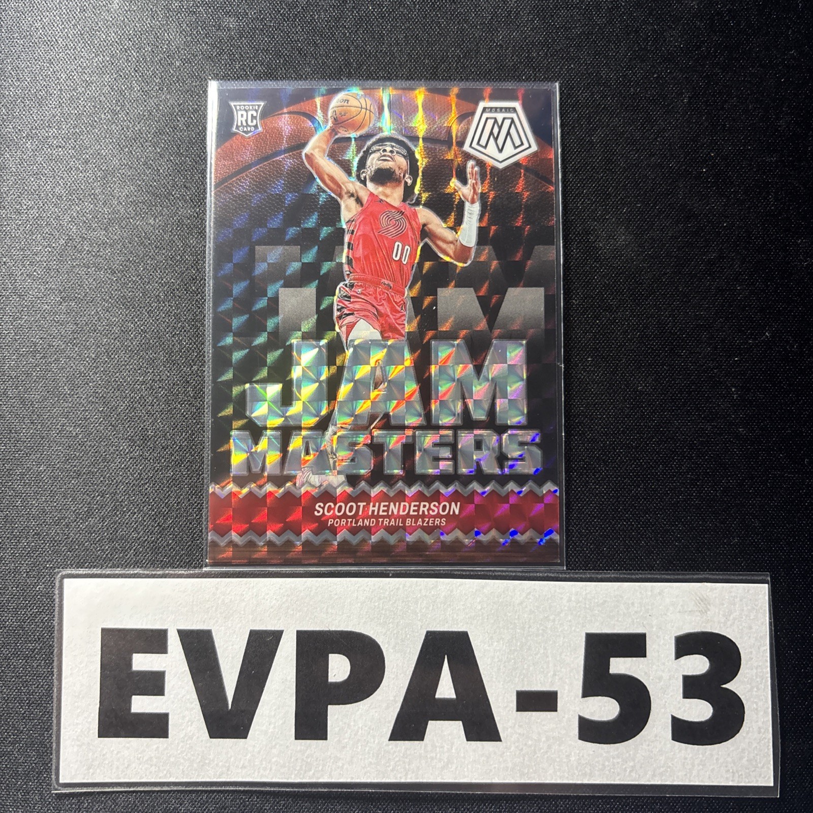 2023-24 Panini Mosaic - Jam Masters Scoot Henderson #13 Mosaic Prizm (RC)