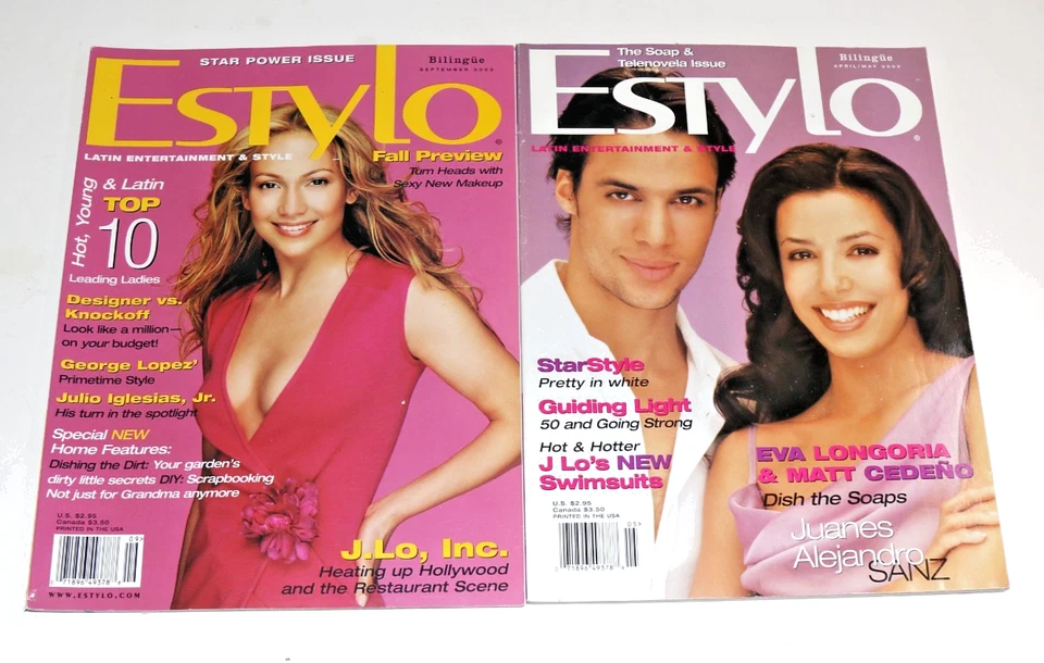 22x Latina Estylo Siempre Mujer Magazines Lot 2000s Hispanic Culture Fashion - Image 2 of 4