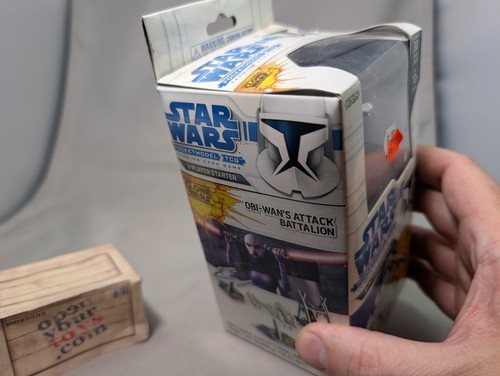 Star Wars PocketModel TCG Clone Wars Obi-Wan Attack Battalion Sealed Starter Set - Picture 5 of 5