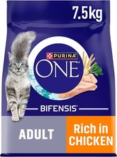 PURINA ONE Bifensis Adult Dry Cat Food Chicken 7.5kg Pack