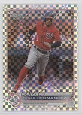2022 Topps Chrome Update X-Fractor 67/99 Cesar Hernandez #USC88 4r3