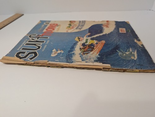 Petersen’s Surf toons Surftoons Number 3 1966 California Vintage Surfing wave - Picture 19 of 20