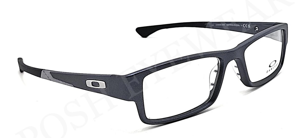 Oakley Airdrop OX8046-2053 Matte Blue Steel Unisex Eyeglass Frames