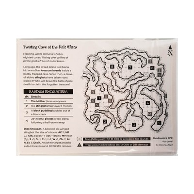 Arcane Library RPGs Shadowdark RPG - Five Mini Adventures Bag NM