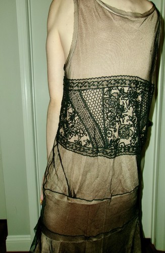 Christian Dior by John Galliano Spring 2006 RTW Dress Look 5 Runway Mesh Corset - Picture 6 of 11
