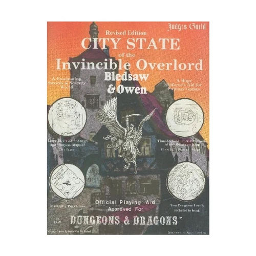 City State of the Invincible Overlord (Revised Ed, 5th) - Book Only! VG+
