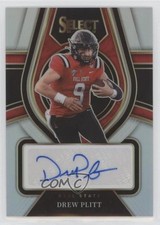2022 Select Draft Picks Rookie Signatures Silver Prizm Drew Plitt Auto 0wm5