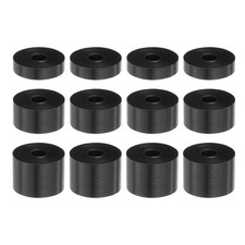 12pcs 3 Sizes Nylon Plastic Bushings 6.2mm Bore x 20mm OD, 5mm/10mm/15mm Length