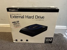 SimpleTech - 500GB External Hard Drive New